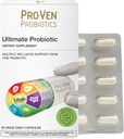 Ultimate Probiótico para Adultos Silencio 50 Billion CFU ← Apoyo Digestión, Inmunity & Healthy Weight TEN 30 Probióticos Multi-Strain Cápsulas ← Vegetariano, libre de gluten, libre de lactosa