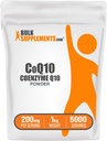 BulkSupplements.com Coenzima Q10 Powder - Coenzyme Q10 200mg Suplemento, Suplemento Nutricional - Gluten Gratis, 200mg por Serving, 1kg (2.2 lbs) (Pack of 1)