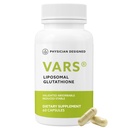 Physician Designed VARS Liposomal Glutathione Capsules - Patented Antioxidant Liquid Dietary Supplement, Anti-Aging, Detoxification, Fortify Immune System, Energy Management Skin Brightening, 60 cuentan