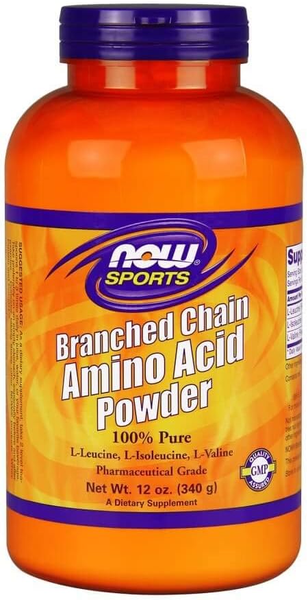 Ahora alimentos ramificados de cadena Amino Acid Powder, 12oz ( Multi-Pack)
