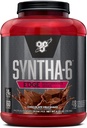 BSN SYNTHA-6 EDGE Protein Powder, con Hidrolyzed Whey, Micellar Casein, Milk Protein Isolate, Low Sugar, 24g Protein, Chocolate Milkshake, 48 Serviciones