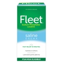 Fleet Laxative Saline Enema for Adult Constipation, 4.5 fl oz, 4 Botellas