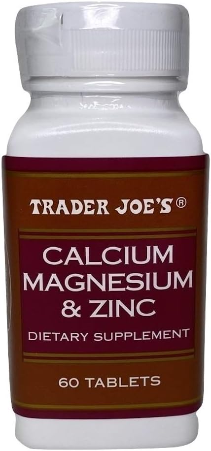 Magnesio de calcio de Joe &amp; Zinc 60 Tablet