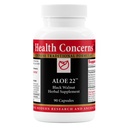 Salud Preocupaciones Aloe 22 – Apoyo Digestivo " Limpieza intestinal: estreñimiento, Bloating " Parasite Detox Suplemento – Nuez Negra, Ginger, Myrobalan " Aloe Vera Herbal Fórmula – 90 cápsulas