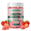 NSF Certified Creatine Gummy 5g - Creatine Monohydrate Gummies for Men &amp; Women, Creatine Monohydrate for Muscle Strength, Muscle Builder, Energy Boost, Pre-Workout Supplement(120 Count)-Strawberry