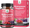 Suplemento completo de la menopausia herbal para las mujeres - Equilibrio de las hormonas femeninas cápsulas para los suecos nocturnos Hot Flashes " Mood Swings with Dong Quai, Chaste Berry " Black Cohosh Root - 120 Count Pack