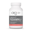 MetilPro B-Complex + L-Methylfolate 5 mg - Complejo de vitamina B metilada para mujeres y hombres, Soporte de energía celular con folato, niacina y biotina, Suplemento VIT B - 30 cápsulas veganas