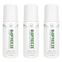 Biofreeze Professional Pain Relief Roll On for Knee, Neck, Hip, Joint, " Hombro, Simple Backache Pain Reliever, Sore Muscle Relief, Roll-On Menthol Gel 3 Fl Oz (Pack of 3)