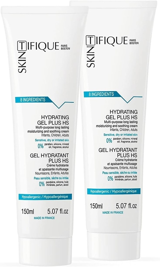 Skintifique • Cuerpo de Alivio de Psoriasis • Crema hidratante, emoliente y calmante • hidratación intensa de 24 horas • Rendimiento clínico Probado • Saludable