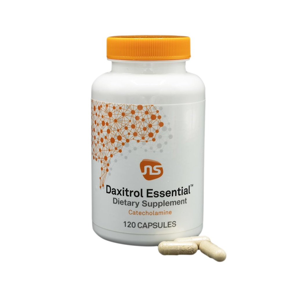 NeuroScience Suplementos dietéticos para hombres de mujeres con 5 HTP, Huperzine A, Green Tea Extract &amp; More - Daxitrol Essential - Ayuda Mantener sentimientos de saciedad " Gestion Cravings (120 cápsulas)
