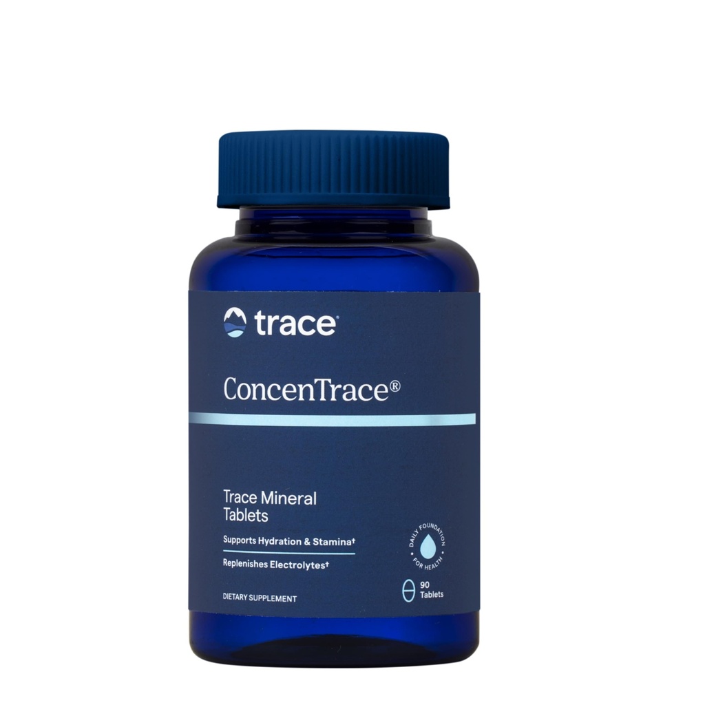 Trace Minerals ConceTrace Trace Minerals Tablets - Suplemento diario para el bienestar general - Energía natural, fuerza ósea, tejido conectivo saludable &amp; soporte del sistema inmune - 90 Cuenta (30 Servimientos)