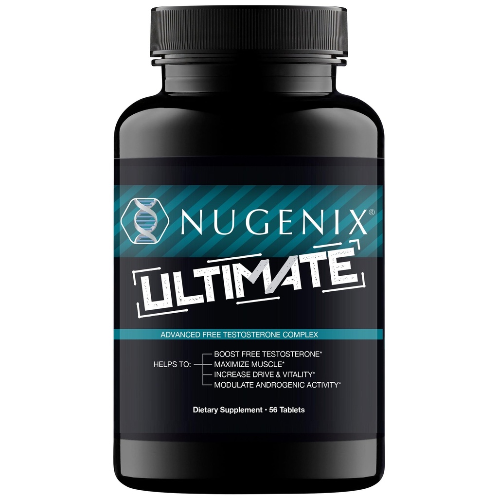 Nugenix Ultimate Free Testosterone Suplemento Booster Hombre - 56 Conde