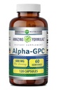 Amazing Fórmulas Alpha GPC Suplemento Silencio 600 Mg Por Serving Silencio 120 Capsules  No GMO Silencio Gluten Free ← Made in USA