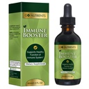 Go Nutrients Immune Booster – Liquid Herbal Support with Echinacea, Goldenseal & Usnea - 7 in 1 Enhancing Defense for Adults &amp; Kids TEN 2 oz Tincture (48 Servings) for Natural Defense & Wellness