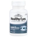 Ojos saludables del siglo XXI con tabletas de luteína, (60 conde), vitaminas oculares &amp; suplemento mineral con antioxidantes para soporte de visión, suplementos de salud ocular para adultos " mayores " , sin gluten