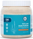 Psyllium Husk Powder 1.5lb ← Easy Mixing Dietary Fiber ← Cleanse Your Digestive System ← Finely Ground Powder ← Ideal para el uso gratuito de glúteos