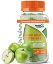 Sour Apple saboreado Vitamina C Gummies Mega Dose - 1050 mg Vitamina C - Boost Sistema Inmunitario y soporta la salud cardíaca - Gran Tasting y Fácil de Tragar