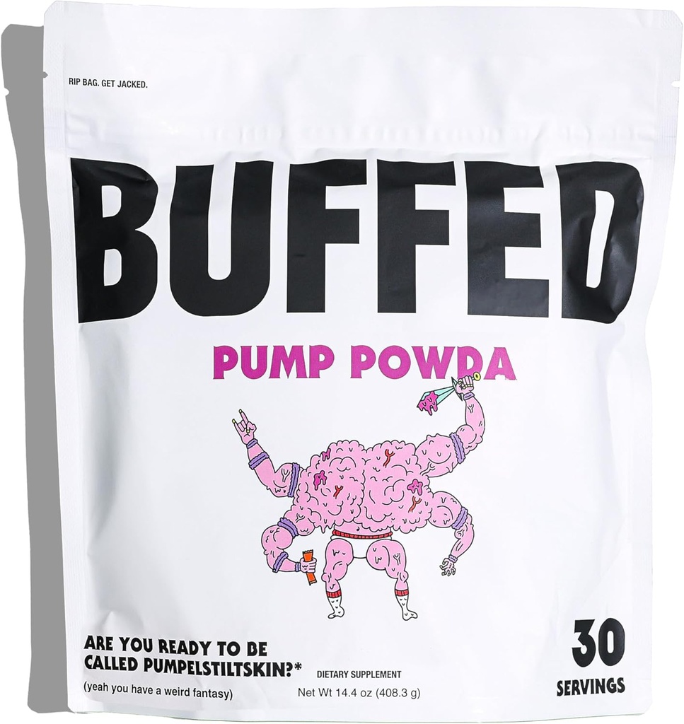 Bomba POWDA Energy ← Pre-Workout Powder ← L-Citrulline DL-Malate, Beta-Alanine, Betaine Anhydrous ← Clean, Healthy Pre-Workout Mix