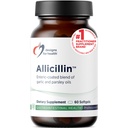 Designs for Health Allicillin - Suplemento de Allicin con 200mg Aceite de ajo + Parsley Oil - Píldoras de ajo con potentes sulfuros - Enteric Coated to Help Reduce Odor, Non-GMO (60 Softgels)