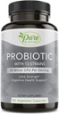 Puro por la naturaleza Probióticos para Hombres Mujer, 13 Estrechos con 25 Billones CFU, Probióticos para Salud Digestiva, Salud Gut, Apoyo Inmune, Bloating & Constipation, Vegan & Estante, 60 cápsulas