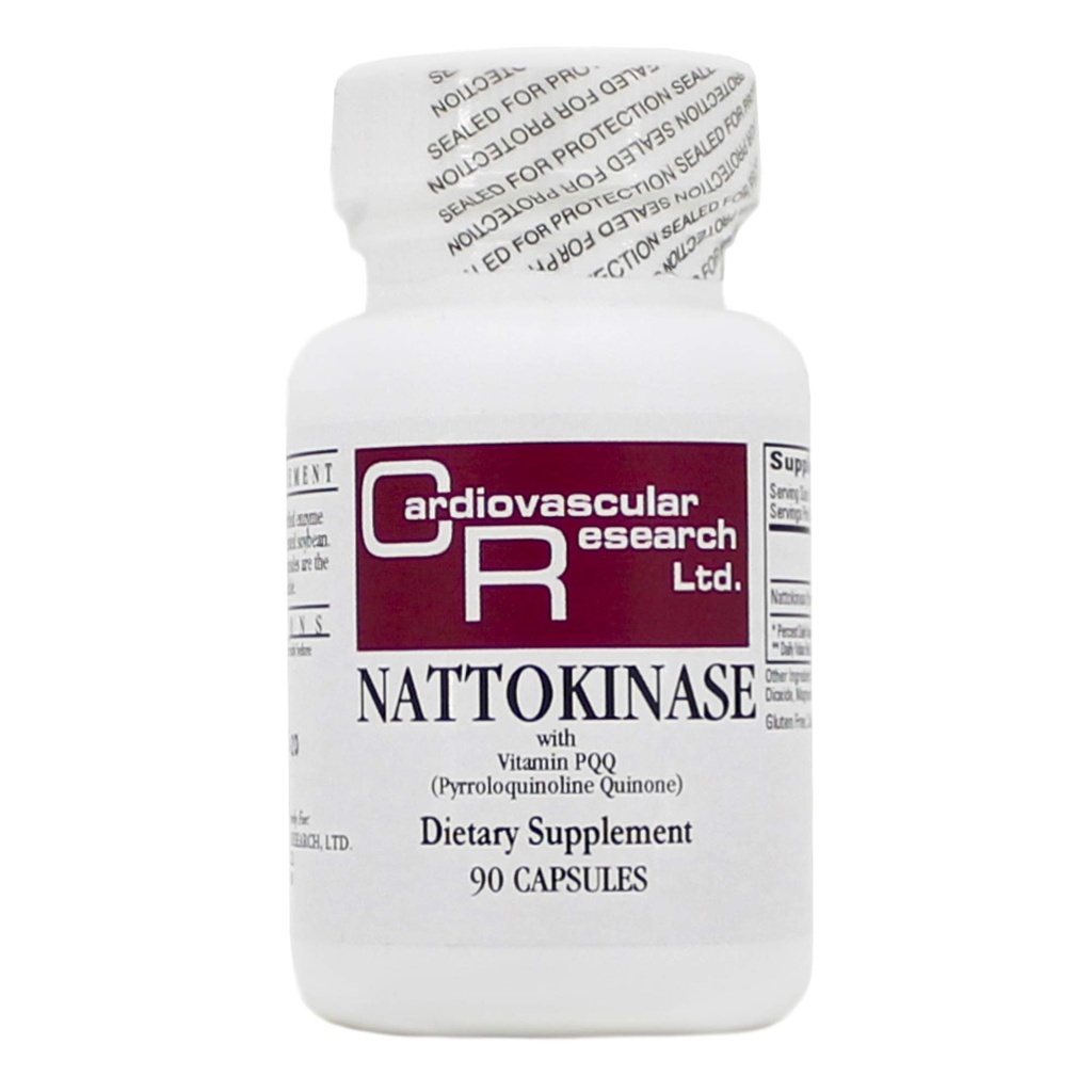 Nattokinase 50mg/1000FU 90 Capsules - 2 Pack - Formulas ecológicas/Investigación cardiovascular