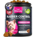 Tratamiento de la UTI de perros - Suplemento de arándano para la salud de la vejiga " Kidney, Urinary Tract, Incontinence Support - Suplemento de arándano para la incontinencia del perro - Control de la vejiga Cranberry Chews