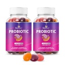 BeLive Probiotic Gummies - Probiotics with 5 Billion CFUs for Digestive Health, Hombres, Women &amp; Kids Probiotic Supplements for Immune Support, Sugar Free & Vegan – Blueberry, Strawberry & Orange ← 2-Pack