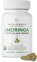 Orgánica Moringa con Pimienta Negra tención 100% Pure Moringa Leaves ← Soporta Energía, Inmunidad > Digestión