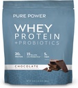 Dr. Mercola Pure Power Protein, Chocolate, 0,5 onzas