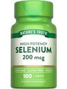 La verdad de la naturaleza Selenium 200 mcg Suplemento Silenciosos Minerales Esenciales High Potency Tablets