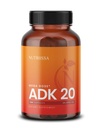 Nutriissa ADK 20 - Immune & Bone Health Support with Vitamins A, D & K (25,000 IU) - Suministro de 4 meses - EPEB certificado por pureza y potencia - 120 cápsulas veganos
