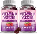 Complejo de vitamina B libre de azúcar para mujeres - Complejo de vitaminas Vegan b con metil B12, Folato de metil - Más Vitamina C, Zinc, Inositol - Apoya Energía, Inmune, Pelo sano, Piel (120 Cuenta)