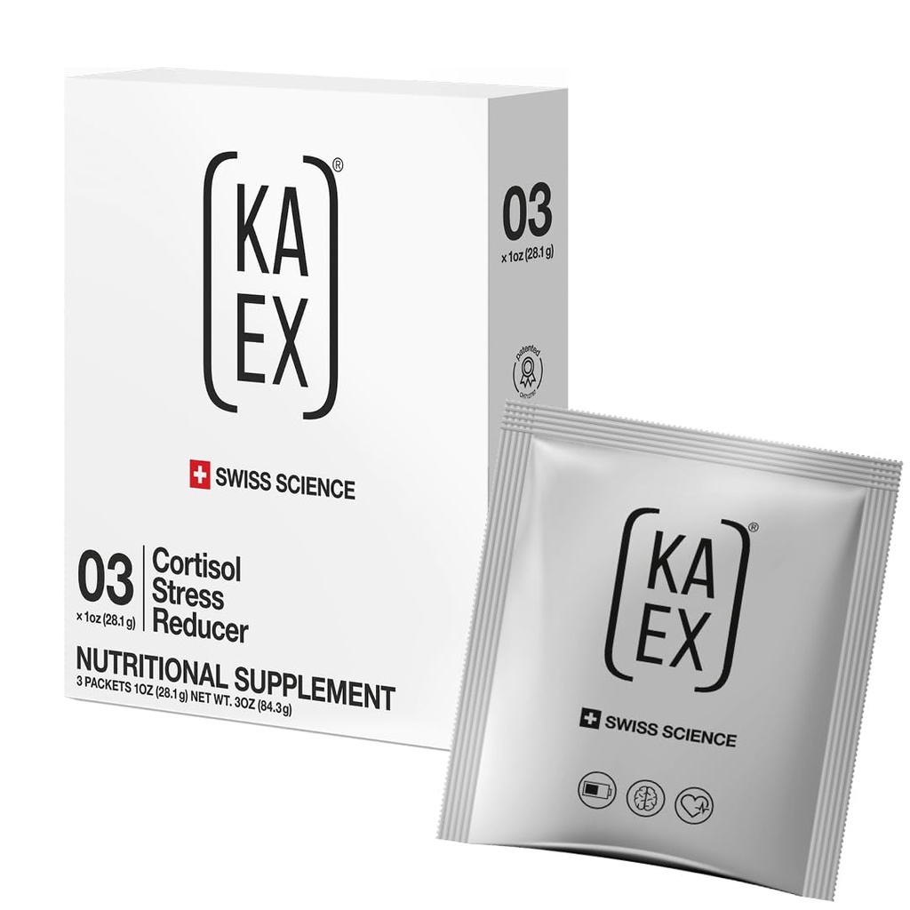 KA EX Recovery Drink Mix ← Clínicamente Provenido al Bajo Cortisol por 36% ← Durmiendo Mejor, Recover Faster &amp; Boost Energy ← Confianza de los Olympians  durable Swiss Science, Vegan