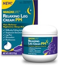 MagniLife Relajamiento de la Legislatura Crema PM, piernas inquietos, pene profundo tópico para el dolor, naturalmente calmar calambres, incomodidad, y lanzar con lavanda y el magnesio - 4oz