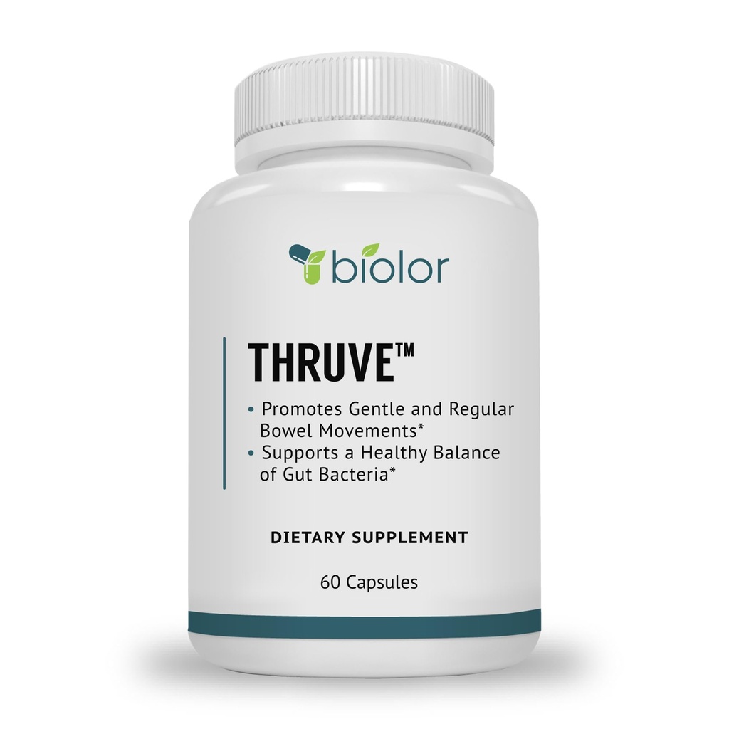 Suplemento de alivio del estreñimiento a largo plazo - Probióticos, Prebióticos, Laxantes naturales y fibra Todos en cápsulas fáciles de absorber - Mejor suplemento laxante herbal para el estreñimiento - 60 píldoras