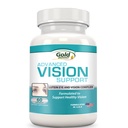Soporte de visión avanzada - Lutein Eye & Vision Complex with Lutein, Bilberry, Zinc, Grapeseed & Essential Vitamins - All Natural Retina Capsules for Eye Health - Made in USA
