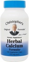 Las Fórmulas Originales de Christopher Calcio Herbal, Soporte Natural de Huesos, 100 Cápsulas, Pack de 1