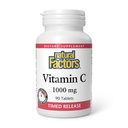 Factores naturales - Vitamina C 1000mg Time Release, Potent Antioxidant Protection, 90 Tablets