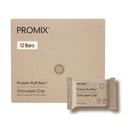 Promix Nutrition Vegan Protein Puff Bares ← High Protein, Baja Calorie Marshmallow Crispy Treat ← Kosher, Soy Free - Chocolate