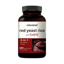 Rice de levadura roja con CoQ10, 240 cápsulas vegetarianas ← Advanced Heart Health Herbal Supplement – Antioxidant Support for Energy & Heart Health – Non-GMO