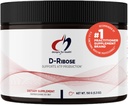 Diseños para la salud D-Ribose Powder - 5000mg Puro D-Ribose Suplemento - May Support Athletes, Workouts, Energy + Muscles - No GMO Mezcla de bebida Polvo, No Añadido Azúcar (30 Servimientos / 150g)
