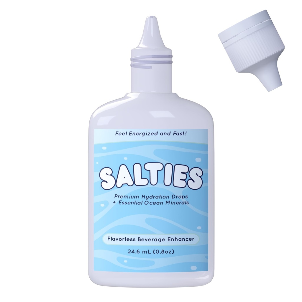 Electrolyte Drops l Unflavored Electrolyte Drip Drops | Perfect for Keto Fasting and Hydration l Trace Mineral Drops with Magnesium, Potassium, and Sodium | Sugar-Free | Made in Utah, US
