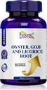 Oyster, Goji & Licorice Root Complex, GMP, Natural Product Assn Certified, Made in USA - 60 cápsulas