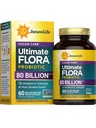 Renew Life Probiotic Colon Care Probiotic Capsules, Daily Supplement Offers Colon Support, L. Rhamnosus GG, Dairy, Soy and gluten-free, 80 Billion CFU, 60 Condes