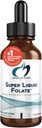 Diseños para salud B12 + gotas de folato - Folato líquido super con vitamina B12 como metilcobalamina - 400mcg Folate + 40mcg Metil B12 por gota, No GMO + Vegetariano (660 Servings / 1 Fl Oz)
