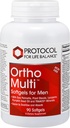 PROTOCOLO PARA LA VIDA BALANCE Ortho Multi Softgels para hombres - Multivitamínico para la salud de próstata - con Saw Palmetto, Zinc & CoQ10 - Hombres Daily Multivitamin - Iron Free - 90 Softgels