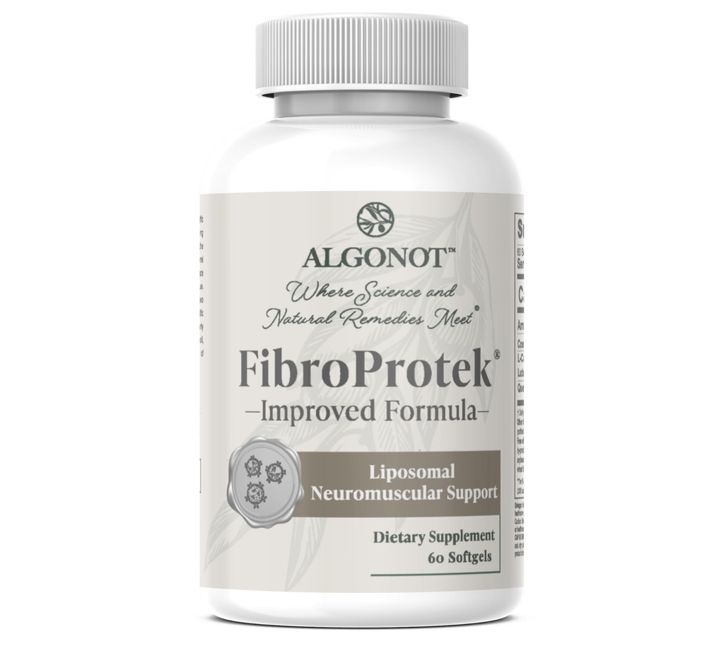 FibroProtek 1 Pack, Physician Recomendado - Luteolin &amp; Quercetin Incluido en una exclusiva combinación de ingredientes que incluyen aceite de oliva