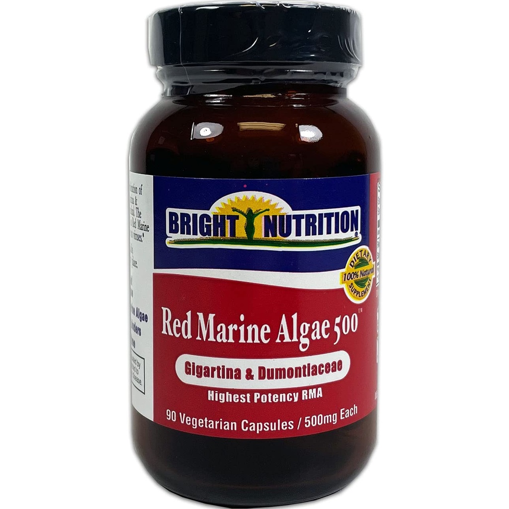 Algas marinas rojas 500 - Gigartina & Dumontacea - 90 VCaps/500mg