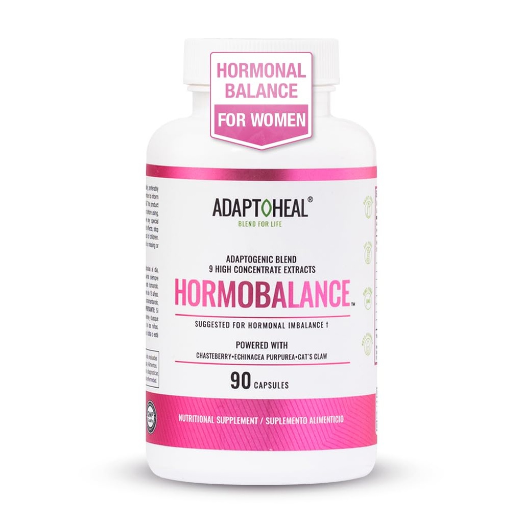 Balance hormonal para mujeres – Menopause " PMS Support Suplemento – Adaptogens for Female Balance " Wellness – 90 cápsulas Vegan