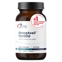 Diseños para OmegAvail TG1000 - TG (Triglyceride) Suplemento de aceite de pescado con EPA/DHA - Altamente concentrado 1000mg Omega-3 Per Softgel - Natural Lemon Flavor + No Fishy Aftertaste (60 Softgels)